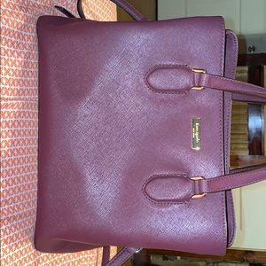 Kate Spade Laurel Way Plum Purse